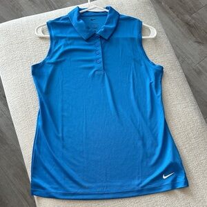 Nike Women's Vibrant Blue Sleeveless Top